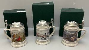 lot 36 image: Misc. Collectible Steins (NIB)