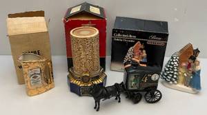 lot 44 image: Misc. Collectible Decanters & More Some In Original Boxes (EMPTY)