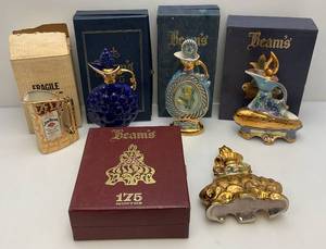 lot 49 image: Misc. Collectible Decanters & More Some In Original Boxes (EMPTY)
