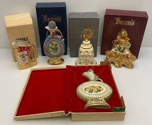 lot 59 image: Misc. Collectible Decanters & More Some In Original Boxes (EMPTY)