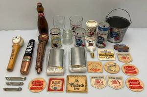 lot 88 image: Misc.Beer Advertisement Items Including PABST & More