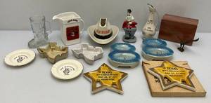 lot 92 image: Misc. Vintage Collectibles Including WADE, Miniature Bronze Eagle & More