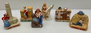 lot 116 image: 1970s - 80s  Dugs Miniature Brothel Collectible Decanters (EMPTY)