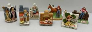 lot 121 image: 1970s - 80s  Dugs Miniature Brothel Collectible Decanters (EMPTY)