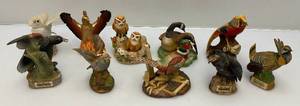 lot 129 image: Misc. Vintage Collectible Ski Country Miniature Animal Decanters (EMPTY) Some In Original Boxes
