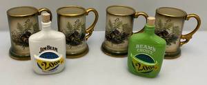 lot 135 image: Misc. BEAM (Lockhardt) Chipmunk Steins & More