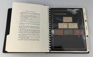 lot 148 image: Numistamps Binder Collection Coins Including Small Cents, Nickels, Dimes, Quarter Dollars, Half Dollars & Dollars