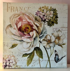 lot 52 image: Marche de Fleurs III by Lisa Audit, Canvas Wall Print
