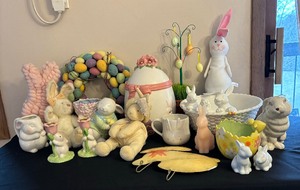 lot 120 image: Easter Decor by Pottery Barn, Hallmark, Lauren Conrad and More