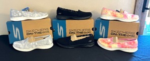 lot 167 image: 3 Pairs of New Sketchers On The Go Shoes