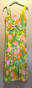 lot 191 image: Fancy Vintage Bright Floral Dress