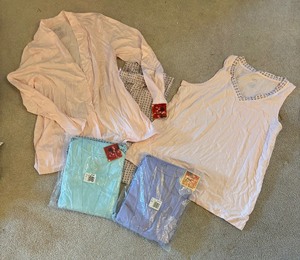 lot 193 image: Three  New 3 Piece Pajama Sets