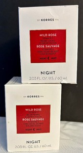 lot 216 image: Two New Korres Wild Rose Night Cream