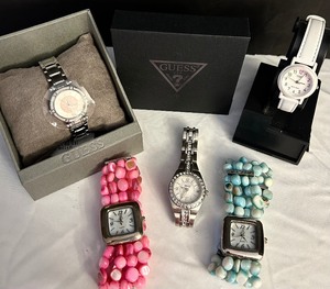 lot 221 image: Collection of Fashion Watches including Guess, Casio and More