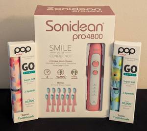 lot 240 image: Three New Sonic Toothbrushes