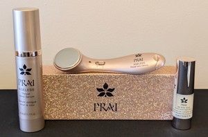 lot 244 image: New Prai Throat Ionic Device and Facial Creams