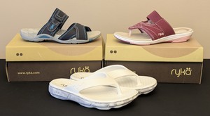 lot 257 image: Three New Pairs of Ryka Sandals