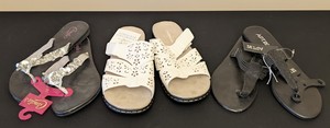 lot 295 image: Three New Womens Sandals