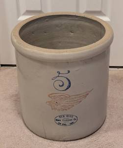 lot 301 image: Red Wing Five Gallon Crock