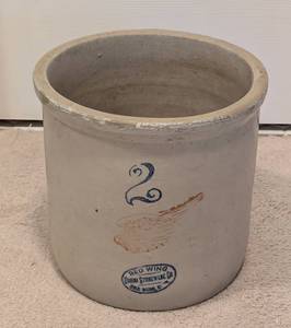 lot 302 image: Red Wing Two Gallon Crock