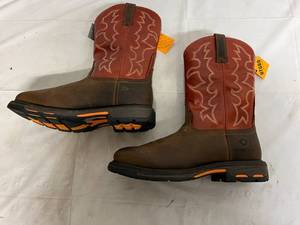 lot 3 image: Ariat WorkHog Steel Toe Boot - Size 10
