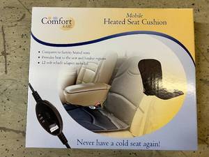 lot 14 image: Comfort East Mobile Heated Seat Cushion
