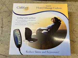 lot 15 image: Comfort East Mobile Heated Massage Cushion