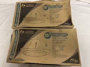 lot 37 image: 2 x 6ct Packs of Lithonia Lighting 5 Smooth Diffusers