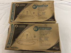 lot 39 image: 2 x 6ct Packs of Lithonia Lighting 5 Smooth Diffusers