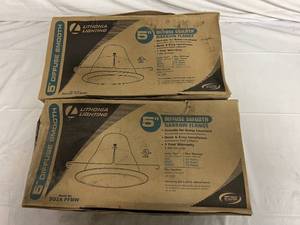 lot 40 image: 2 x 6ct Packs of Lithonia Lighting 5 Smooth Diffusers