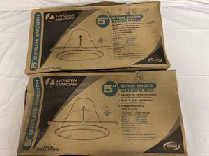 lot 41 image: 2 x 6ct Packs of Lithonia Lighting 5 Smooth Diffusers