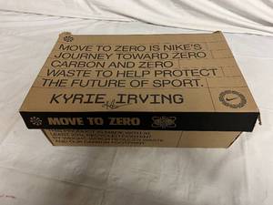 lot 43 image: Kyrie 8 Shoes - WhiteRedBlack - Size 12