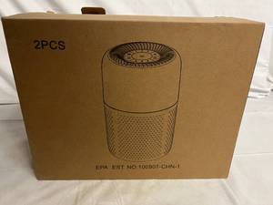 lot 74 image: 2 Small Room Air Purifiers