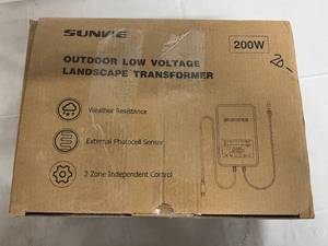 lot 98 image: Sunvie Outdoor Low Voltage Landscaee Transformer