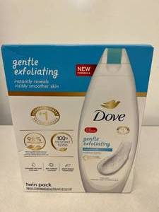 lot 60 image: NEW Unilever Dove Gentle Exfoliating Body Wash