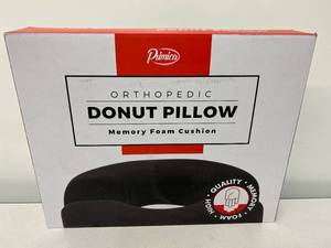 lot 65 image: NEW Primica Orthopedic Donut Pillow Hemorrhoid Memory Foam Cushion
