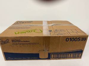 lot 69 image: 1 Case (6 each) NEW Kimberly-Clark Professional Scott 01005 Roll Towels