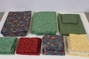 lot 404 image: Bulk Quality Fabric Camp 2005 Pic Nic By Thimbleberries for RJR Fabrics, Bright Kids Etc