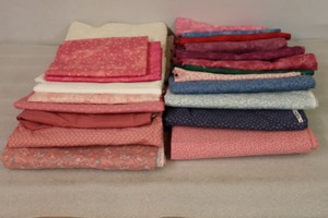 lot 440 image: Bulk Quality Quilting Fabrics Backing Binding