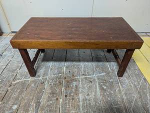 lot 30 image: Small Primative BenchTable