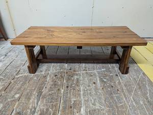lot 31 image: Medium Bench - Wood - Solid Construction
