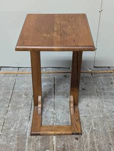 lot 37 image: Old Wood Couch Table