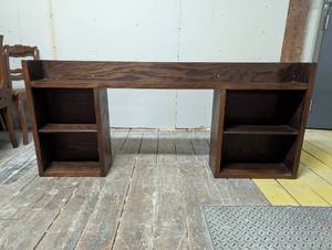 lot 40 image: Vintage Wood Storage Piece
