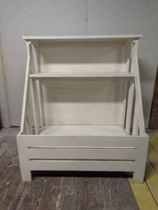 lot 41 image: Farmhouse Style Storage - Painted White - High Quality