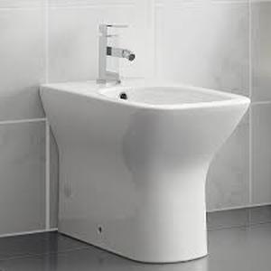 Swiss Madison Carre Elongated Bidet in White  Customer Returns See Pictures