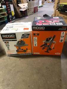 Lot of Assorted WetDry Shop Vacs Various Models and Conditions   Customer Returns See Pictures