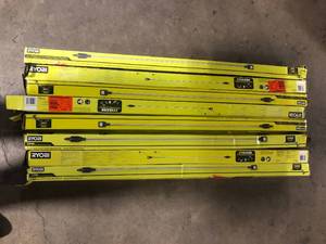 Lot of RYOBI EZClean Power Cleaner 42 in. Extension Pole  Customer Returns See Pictures