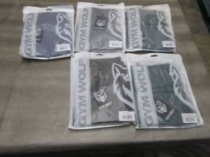 3 Pair Medium Ladies Gym Wolf High ...