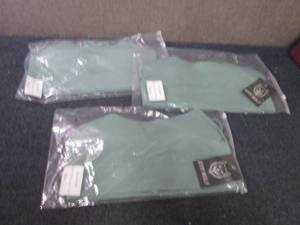 3 each Large Gym Wolf Sports Bras...