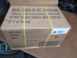 Sealed Case of 12 MREs Meal Ready ...